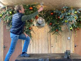 Hanging Christmas Trees