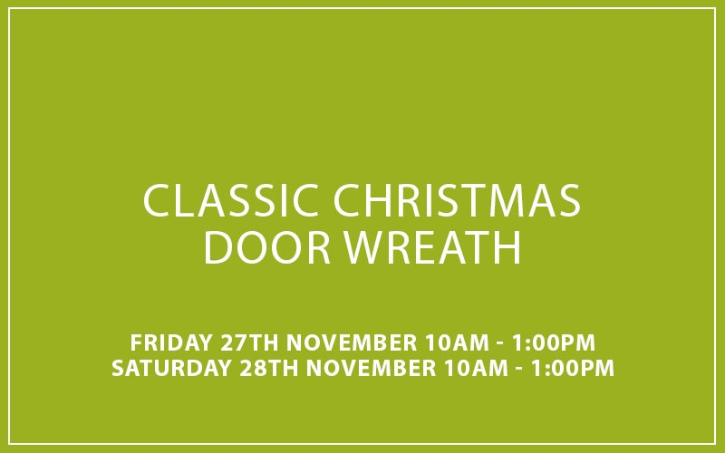 Classic Christmas Door Wreath