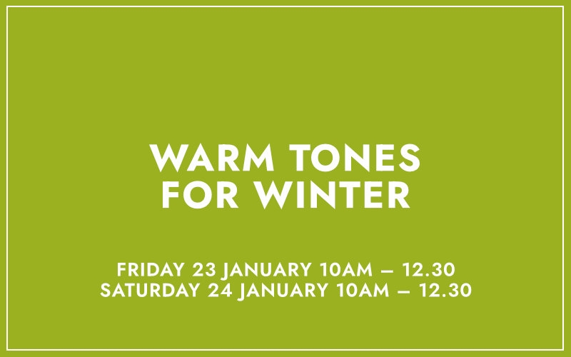 Warm Tones For Winter