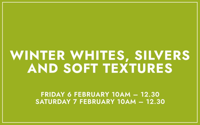 Winter Whites, Silvers and Soft Textures