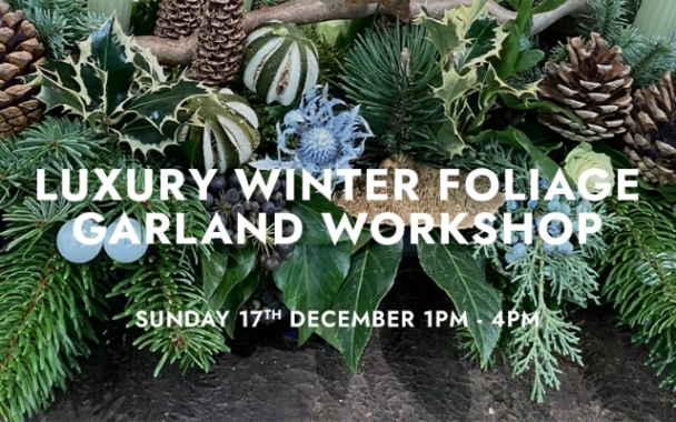Luxury Winter Foliage (Table) Garland Workshop