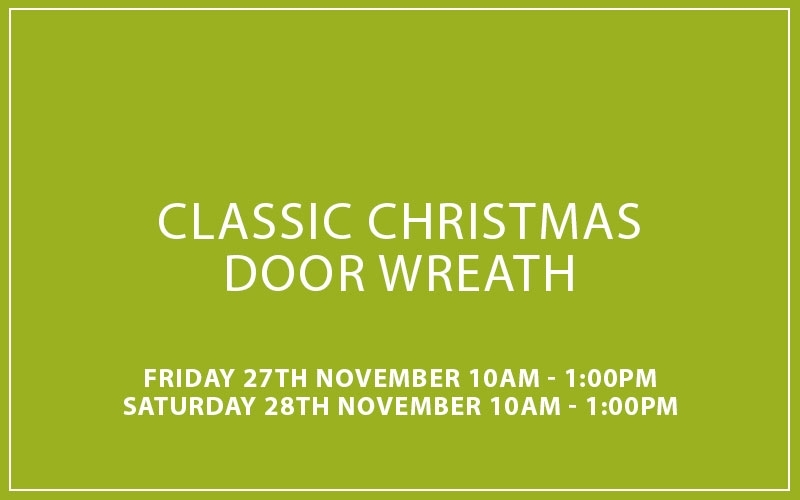 Classic Christmas Door Wreath